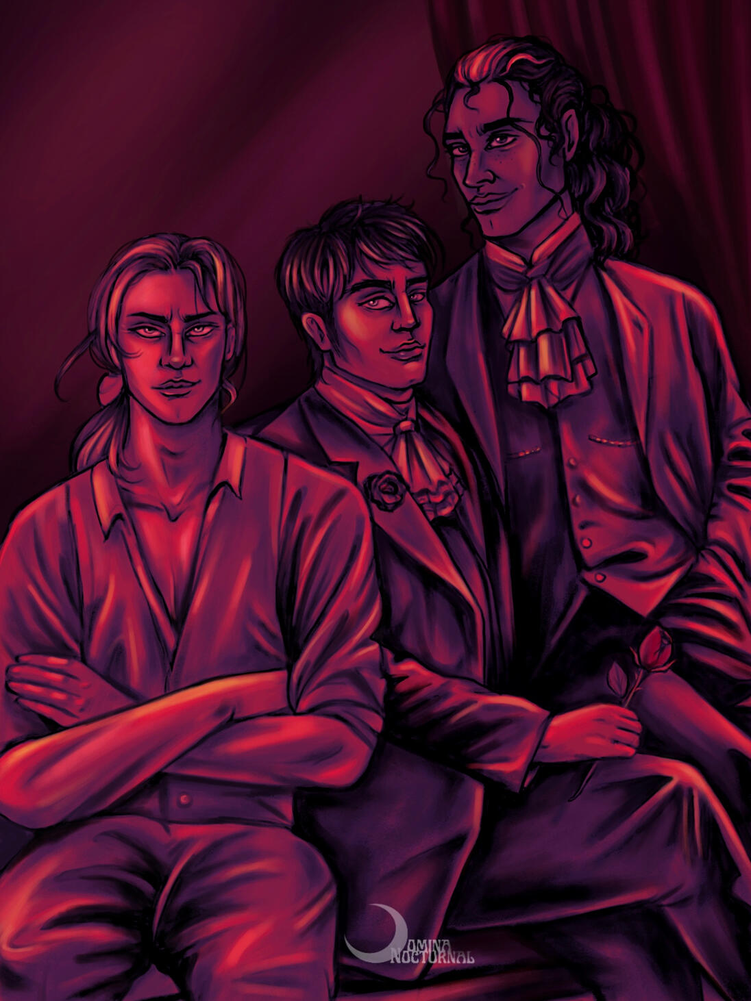 Morgan, Oliver and Cedric